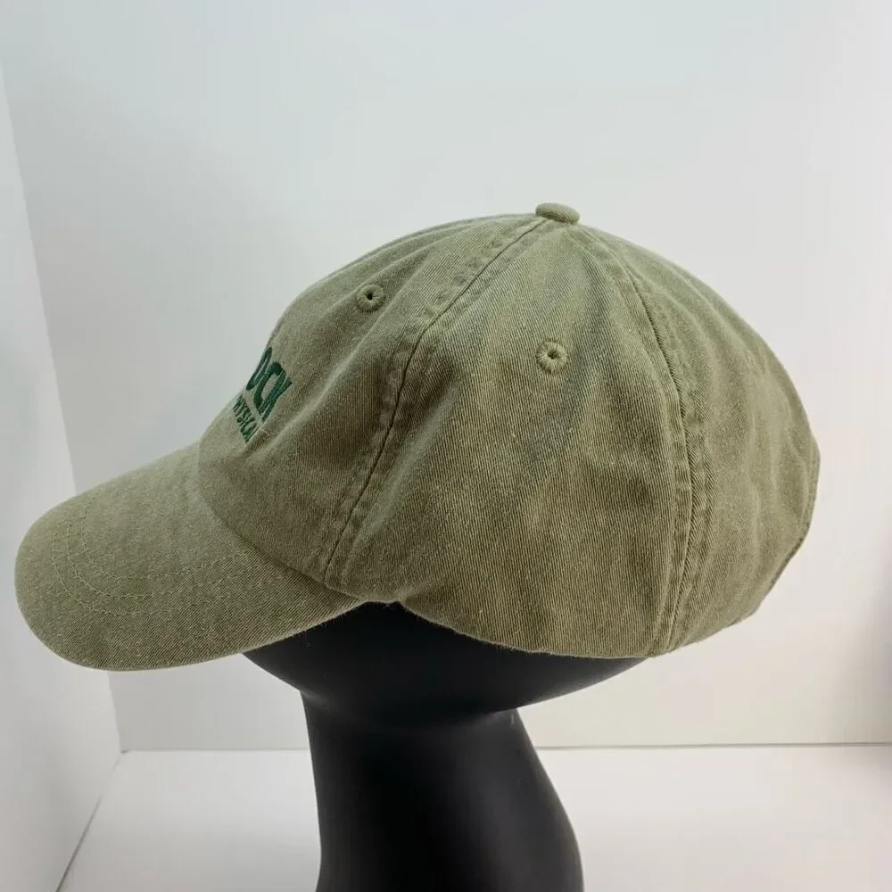 Blaylock Geophysical Adult Adjustable Strapback Green Baseball Dad Logo‎ Cap